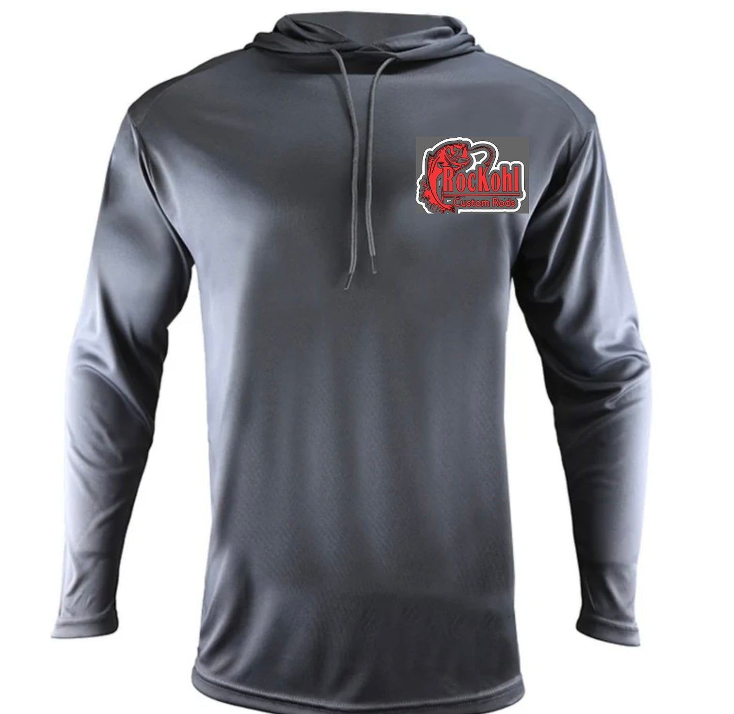 Long sleeve performance hooded shirt