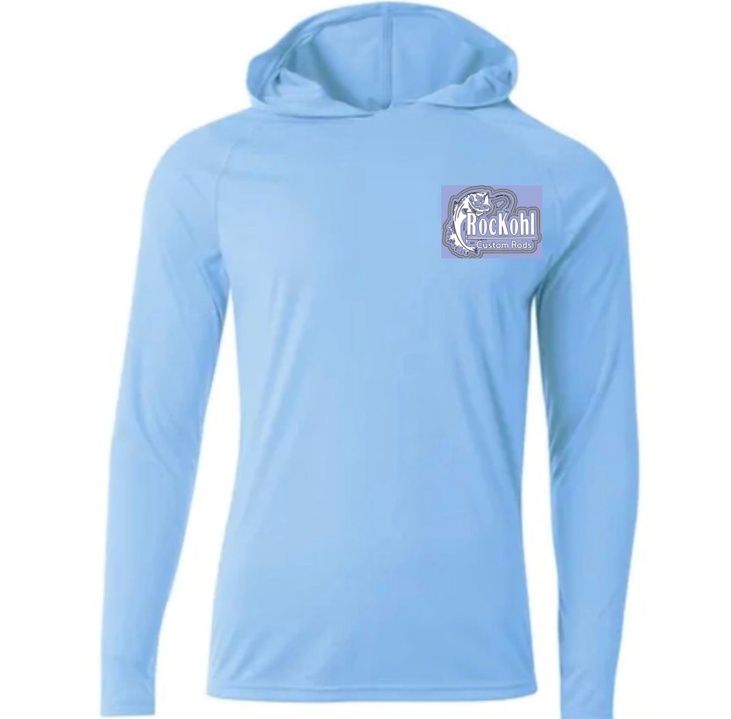 Long sleeve hooded performance shirt