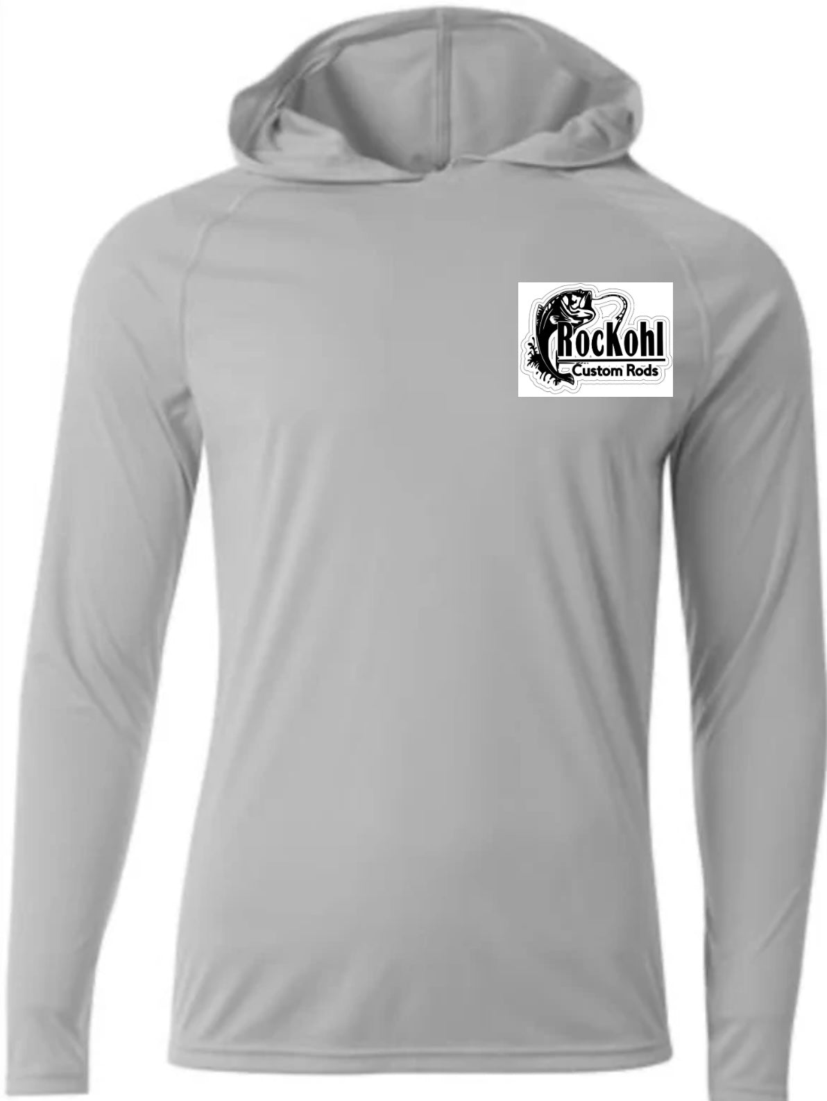 Long sleeve hooded performance shirt
