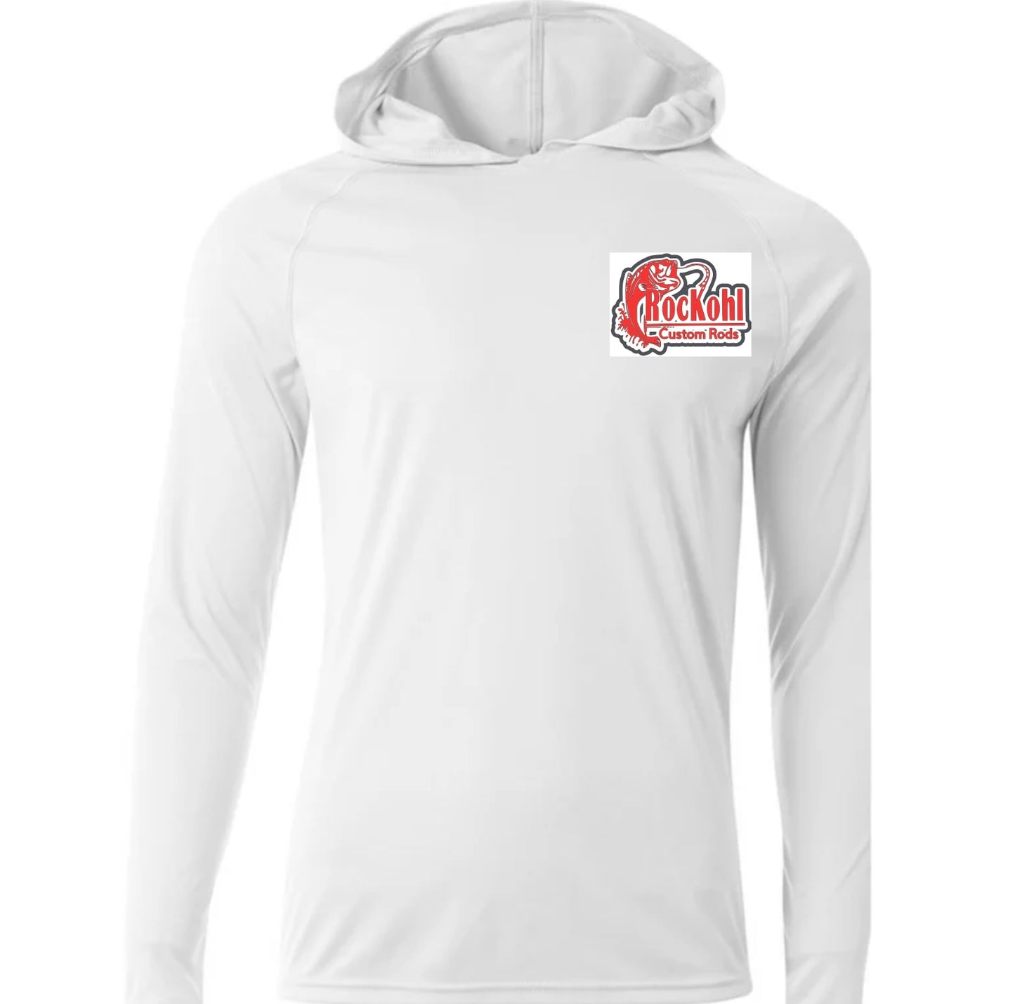 Long sleeve hooded performance shirt