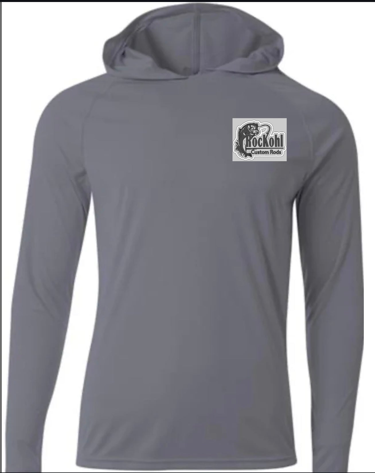 Long sleeve hooded performance shirt